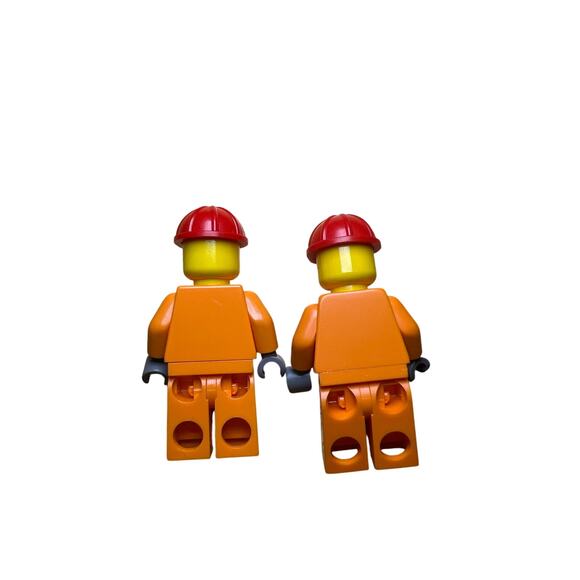 Minifigs 4, Astronaut, construction workers, Goldtooth - Picture 4 of 7